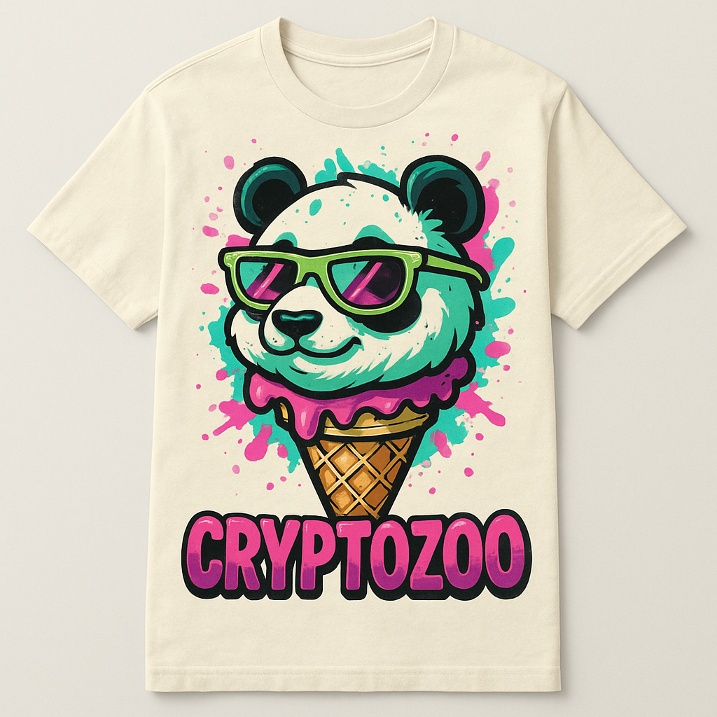 Panda Ice Cream Tee